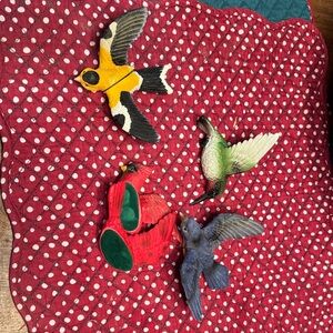 Magnetic birds - set of four